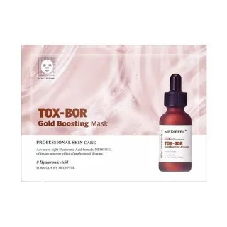 MEDIPEEL TOX-BOR Маска питательная антивозрастная с золотом и пептидами | 25мл | TOX-BOR Gold Boosting Mask