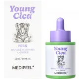 MEDIPEEL Young Cica Сыворотка ампульная с ПДРН и центеллой, успокаивающая | 50мл | Young Cica PDRN Trouble Soothing Ampoule