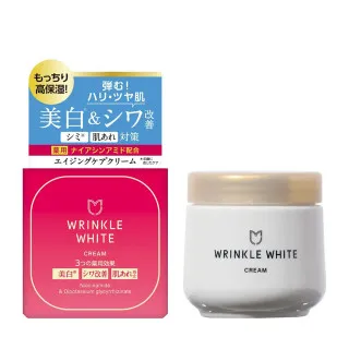 WRINKLE WHITE Крем для лица против морщин (выравнивающий тон кожи), 50г / brilliant colors (MEISHOKU) WRINKLE WHITE Cream