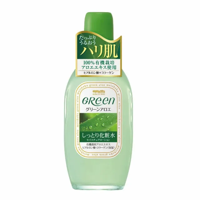 Green Plus Лосьон, увлажняющий для ухода за сухой кожей лица, 170мл / brilliant colors (MEISHOKU) Green Plus Aloe Moisture Lotion