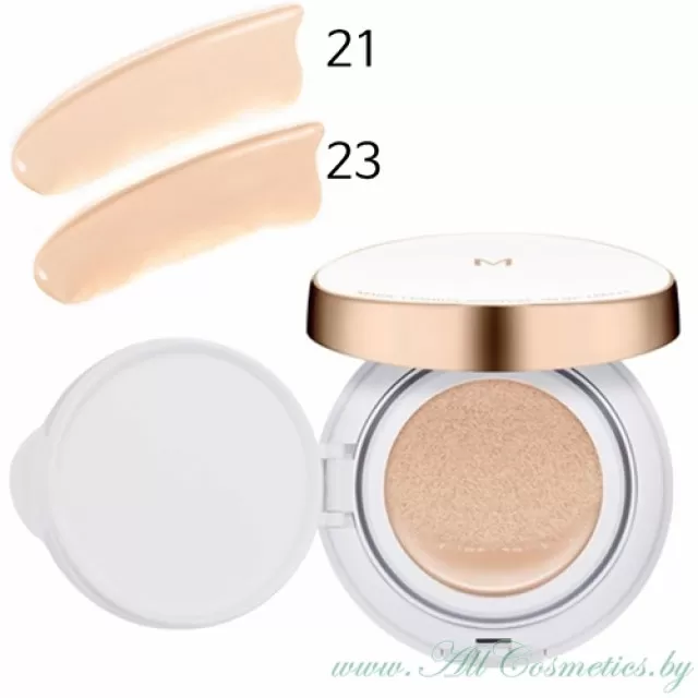 MISSHA M Magic Cushion Тональная основа - кушон, увлажняющая, #23, SPF50+ PA+++ | 15г | M Magic Cushion Moisture, #23, SPF50+ PA+++