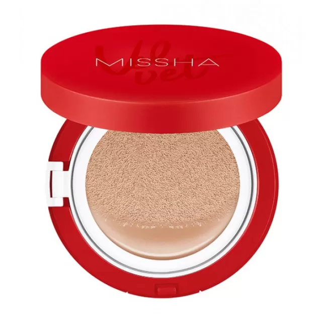 MISSHA Velvet  Тональная основа - кушон c матовым финишем SPF50+ PA+++, тон 21 | 15г | Finish Cushion SPF50+ PA+++