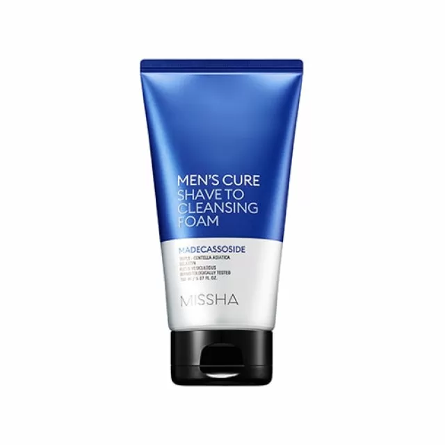 MISSHA Mens Cure Пенка для умывания мужская |150мл | Mens Cure Shave To Cleansing Foam