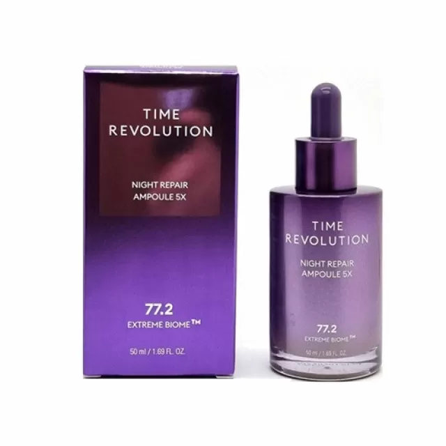 MISSHA TIME REVOLUTION Сыворотка ночная антивозрастная, ампульная| 50мл | TIME REVOLUTION Night Repair Ampoule 5x