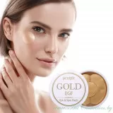 PETITFEE Gold EGF Гидрогелевая маска (патчи) для кожи вокруг глаз, с золотом и EGF | 60+30шт | Gold EGF Hydrogel Eye Spot Patch