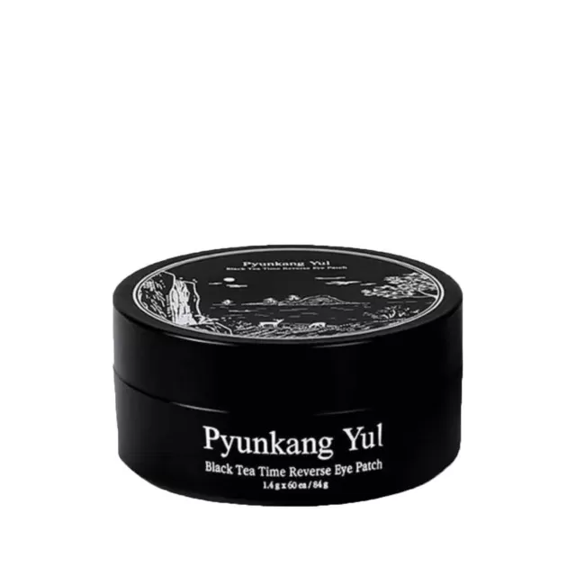 Pyunkang Yul Black Tea Патчи омолаживающие с комбучей | 60шт | Black Tea Time Reverse Eye Patch