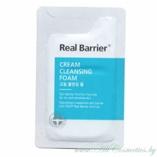 Real Barrier Кремовая пенка для лица, очищающая (пробник) | 2г | Real Barrier Cream Cleansing Foam