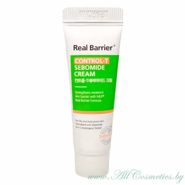 Real Barrier Control-T Крем для лица, для проблемной и/или жирной кожи ( Мини версия ) | 10мл | Real Barrier Control-T Sebomide Cream