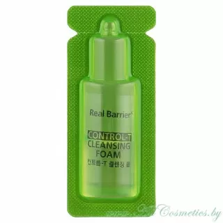 Real Barrier Control-T Очищающая пенка для лица, для проблемной и/или жирной кожи (пробник) | 3мл | Real Barrier Control-T Cleansing Foam