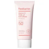 Real Barrier Солнцезащитный крем с тонирующим эффектом, SPF50+ PA++++ | 50мл | Real Barrier Peach Fit Tone-Up Sun Cream SPF 50+ PA++++