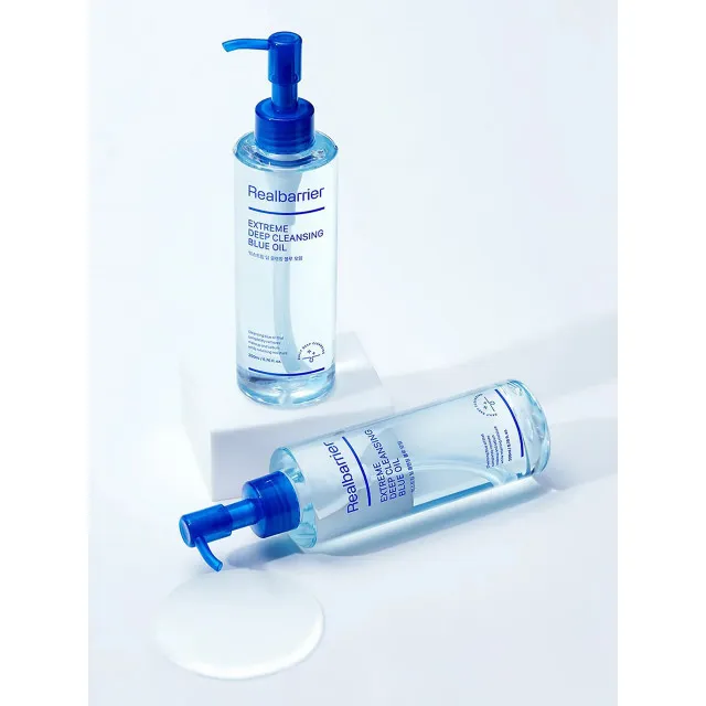 Real Barrier Extreme Гидрофильное масло для глубокого очищения | 200мл | Realbarrier Extreme Deep Cleasing Blue Oil