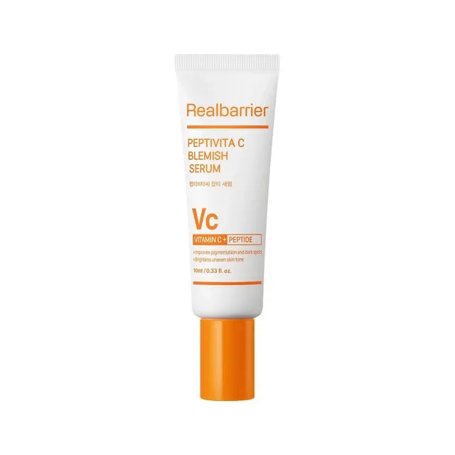 Real Barrier Сыворотка осветляющая с Витамином С и пептидами | 10мл | Realbarrier PeptiVita C Blemish Serum