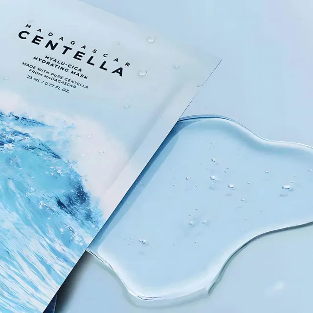 SKIN1004 Hyalu-Cica Маска тканевая увлажняющая | 23мл | Madagascar Centella Hyalu-Cica Hydrating Mask