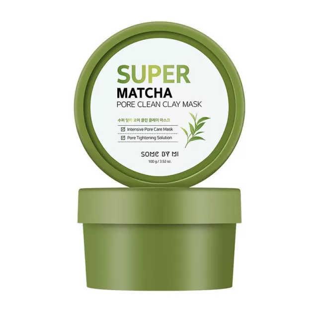 SOME BY MI Маска для лица, очищающая с глиной | 100г | Super Matcha Pore Clean Clay Mask