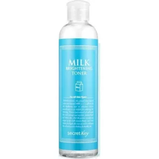 Secret Key Тоник для кожи лица, MILK (с протеинами молока) | 248мл | Fresh Nature Toner, MILK Brightening Toner