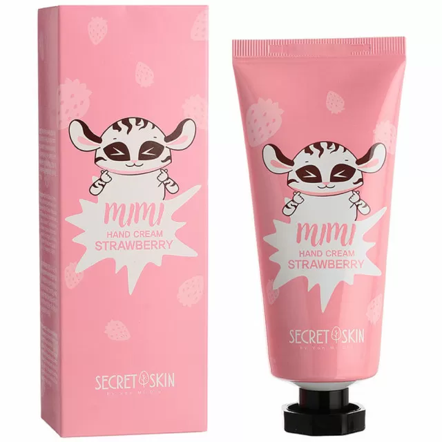 Secret Skin Mimi Крем для рук с экстрактом клубники | 60мл | Mimi Hand Cream Strawberry 