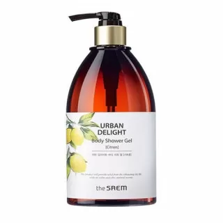 the SAEM URBAN DELIGHT Гель для душа, цитрусовый | 400мл | URBAN Delight Body Shower Gel, Citron