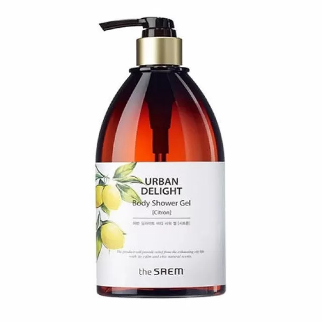 the SAEM URBAN DELIGHT Гель для душа, цитрусовый | 400мл | URBAN Delight Body Shower Gel, Citron