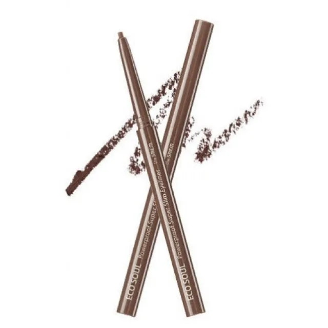 the SAEM ECO SOUL Подводка для глаз тонкая, BR03 | 0.1г | ECO SOUL Powerproof Super Slim Eyeliner, BR03