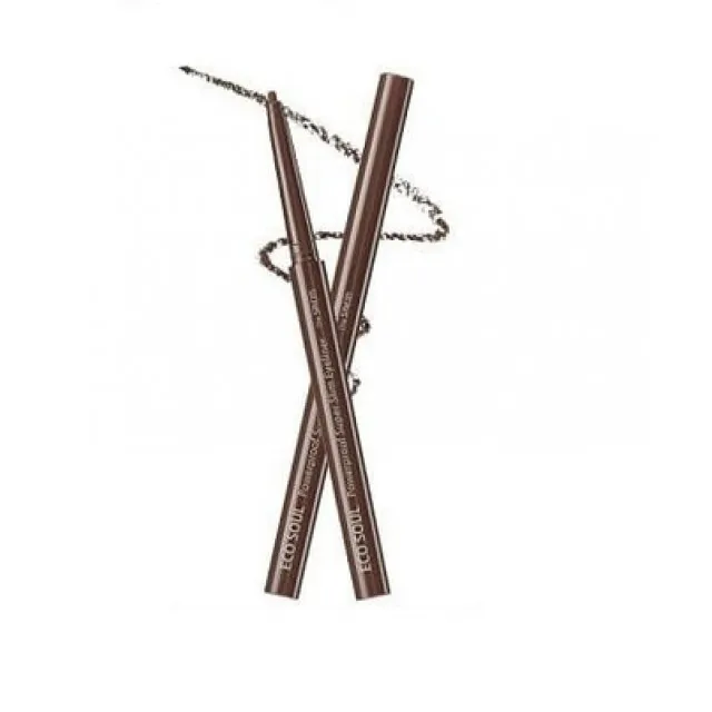 the SAEM ECO SOUL Подводка для глаз тонкая, BR01 | 0.1г | ECO SOUL Powerproof Super Slim Eyeliner, BR01