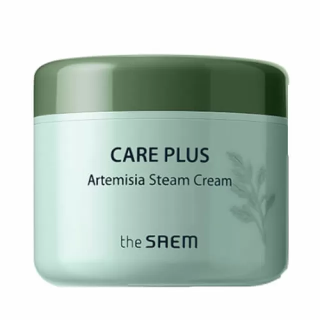 the SAEM Крем увлажняющий паровой с полынью и маслом ши | 100мл | Care Plus Artemisia Steam Cream