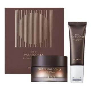 the SAEM TRUE MUSHROOM LX Набор антивозрастной | 30мл+30мл | TRUE MUSHROOM LX Eye Cream Special Set