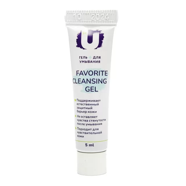 The U Гель для умывания Favorite cleansing gel, 5мл
