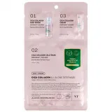 VT CICA COLLAGEN Набор трехступенчатый с коллагеном, 1*(1.5г+24г+1.5г) | VT CICA COLLAGEN All In One 3Step Mask