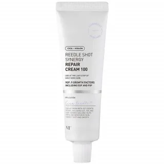 VT REEDLE SHOT SYNERGY 100 Крем с микроиглами и EGF, 50мл | VT REEDLE SHOT SYNERGY Repair Cream 100