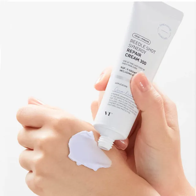 VT REEDLE SHOT SYNERGY 300 Крем с микроиглами и EGF, 50мл | VT REEDLE SHOT SYNERGY Repair Cream 300