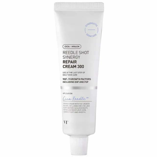 VT REEDLE SHOT SYNERGY 300 Крем с микроиглами и EGF, 50мл | VT REEDLE SHOT SYNERGY Repair Cream 300