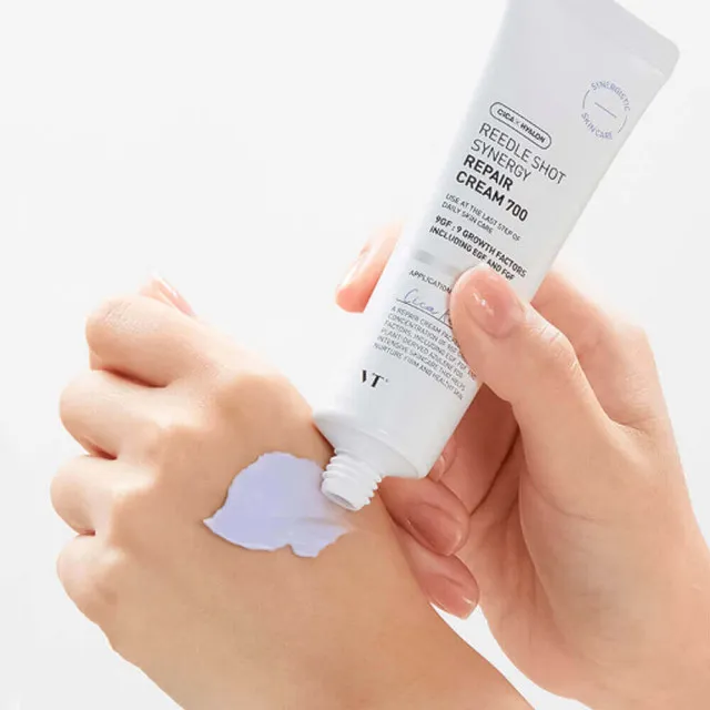 VT REEDLE SHOT SYNERGY 700 Крем с микроиглами и EGF, 50мл | VT REEDLE SHOT SYNERGY Repair Cream 700