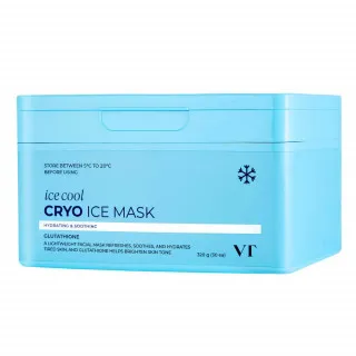 VT Маски тканевые с глутатионом, охлаждающие, набор 30шт(320г) | VT CRYO ICE Mask