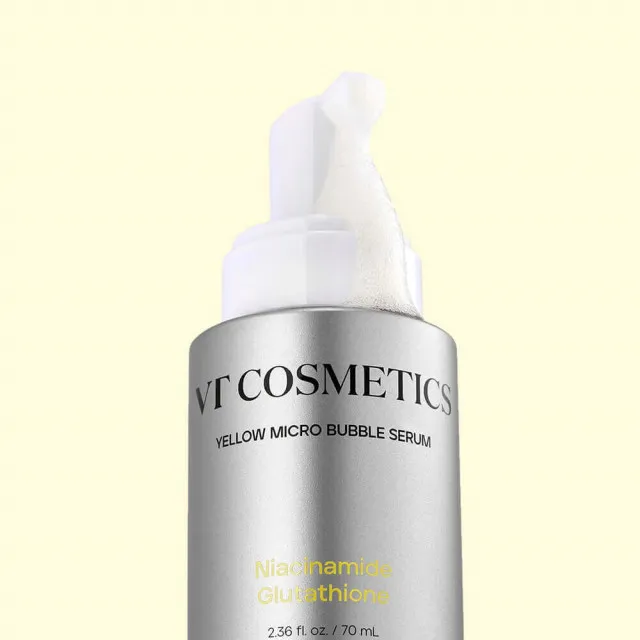 VT Сыворотка пузырьковая с ниацинамидом и глутатионом, 70мл | VT Niacinamide Glutathione Yellow Micro Bubble Serum