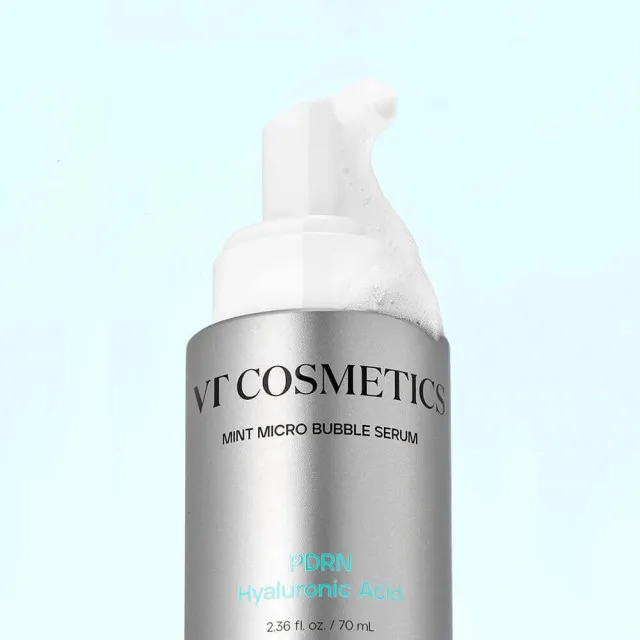 VT Сыворотка пузырьковая с ПДРН, 70мл | VT PDRN Hyaluronic Acid Mint Micro Bubble Serum