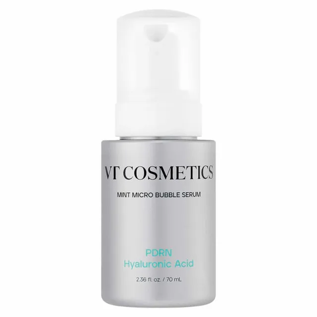 VT Сыворотка пузырьковая с ПДРН, 70мл | VT PDRN Hyaluronic Acid Mint Micro Bubble Serum