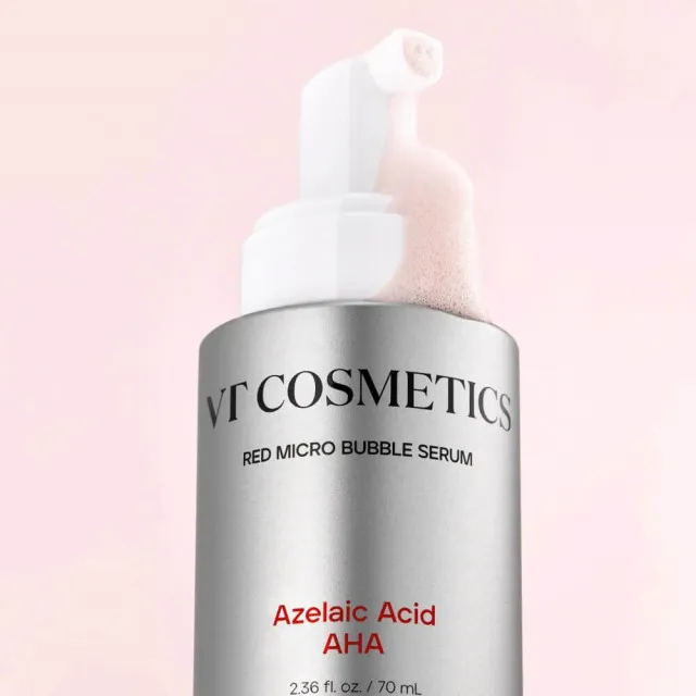 VT Сыворотка пузырьковая с азелаиновой кислотой, 70мл | VT Azelaic Acid AHA Red Micro Bubble Serum