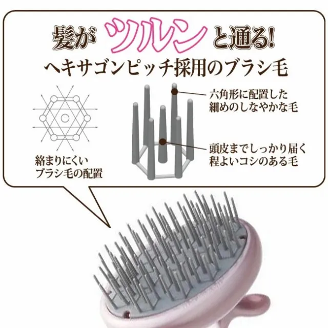 VeSS Массажер ручной (очищение волос и кожи головы) / VeSS Hair Smooth Scalpy Shampoo Brush, KNS-600