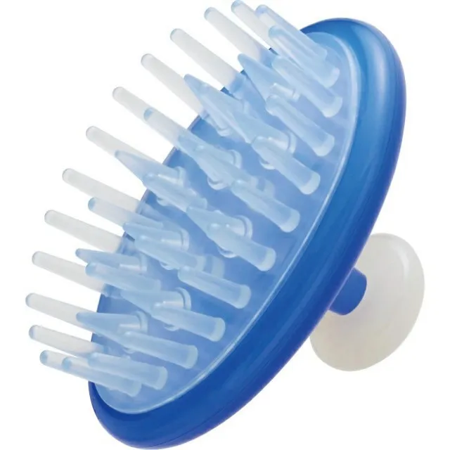 VeSS Массажер ручной (очищение кожи головы), цвет синий / VeSS Regular Shampoo Brush, JS-500