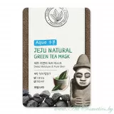 WELCOS Jeju Natural Маска для лица, с экстрактом зеленого чая | 20мл | Jeju Natural Green Tea Mask