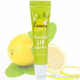 WELCOS AROUND ME Эссенция для губ, Лимон | 8.7г | Kwailnara AROUND ME Enriched Lip Essence, Lemon