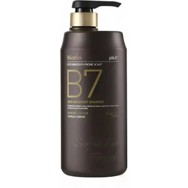 WELCOS Forest Story Шампунь для волос, с биотином, против перхоти бессульфатный | 500мл | Forest Story B7 Anti-Dandruff Shampoo