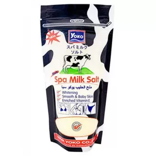 YOKO Скраб-соль для тела с молочными протеинами  | 300г | Spa Milk Salt  
