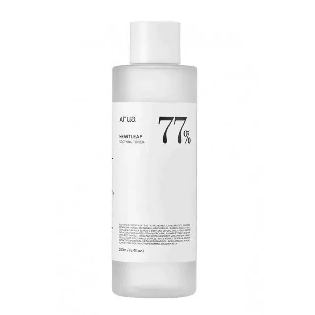 Anua Heartleaf Тонер на основе экстракта хауттюйнии 77% | 250мл | Heartleaf 77% Soothing Toner