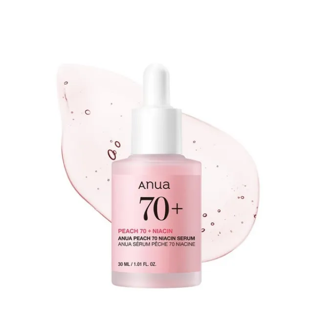 Anua Peach 70 Сыворотка для гладкой и сияющей кожи, 30мл | Peach 70 Niacin Serum