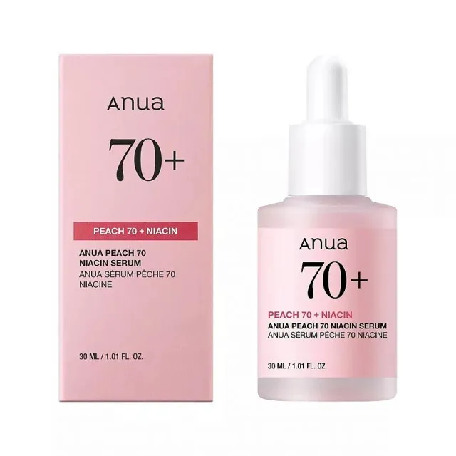 Anua Peach 70 Сыворотка для гладкой и сияющей кожи, 30мл | Peach 70 Niacin Serum