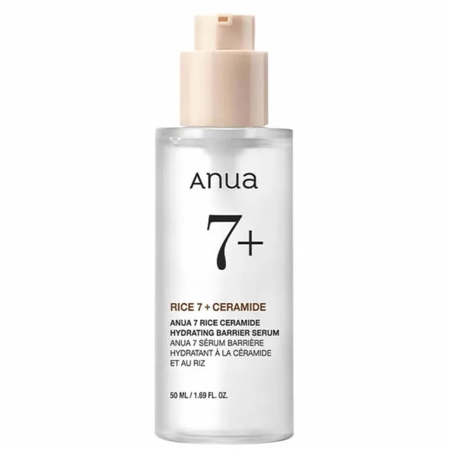 Anua Rice 7 Сыворотка для сияния кожи с рисом, 50мл | 7 Rice Ceramide Hydrating Barrier Serum