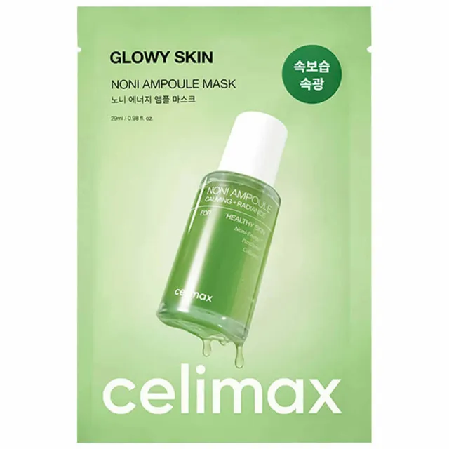 celimax The Real Noni Маска восстанавливающая на основе нони | 29мл | The Real Noni Energy Ampoule Mask