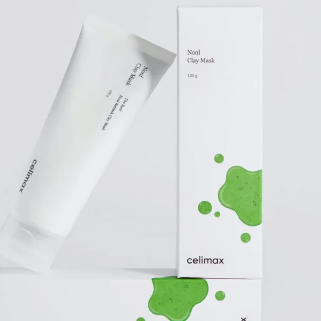 celimax The Real Noni Маска глиняная очищающая на основе нони | 120г | The Real Noni Refresh Clay Mask