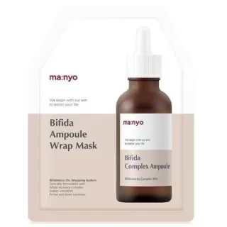 manyo Bifida Маска гидрогелевая с бифидобактериями | 35г | Bifida Ampoule Wrap Mask